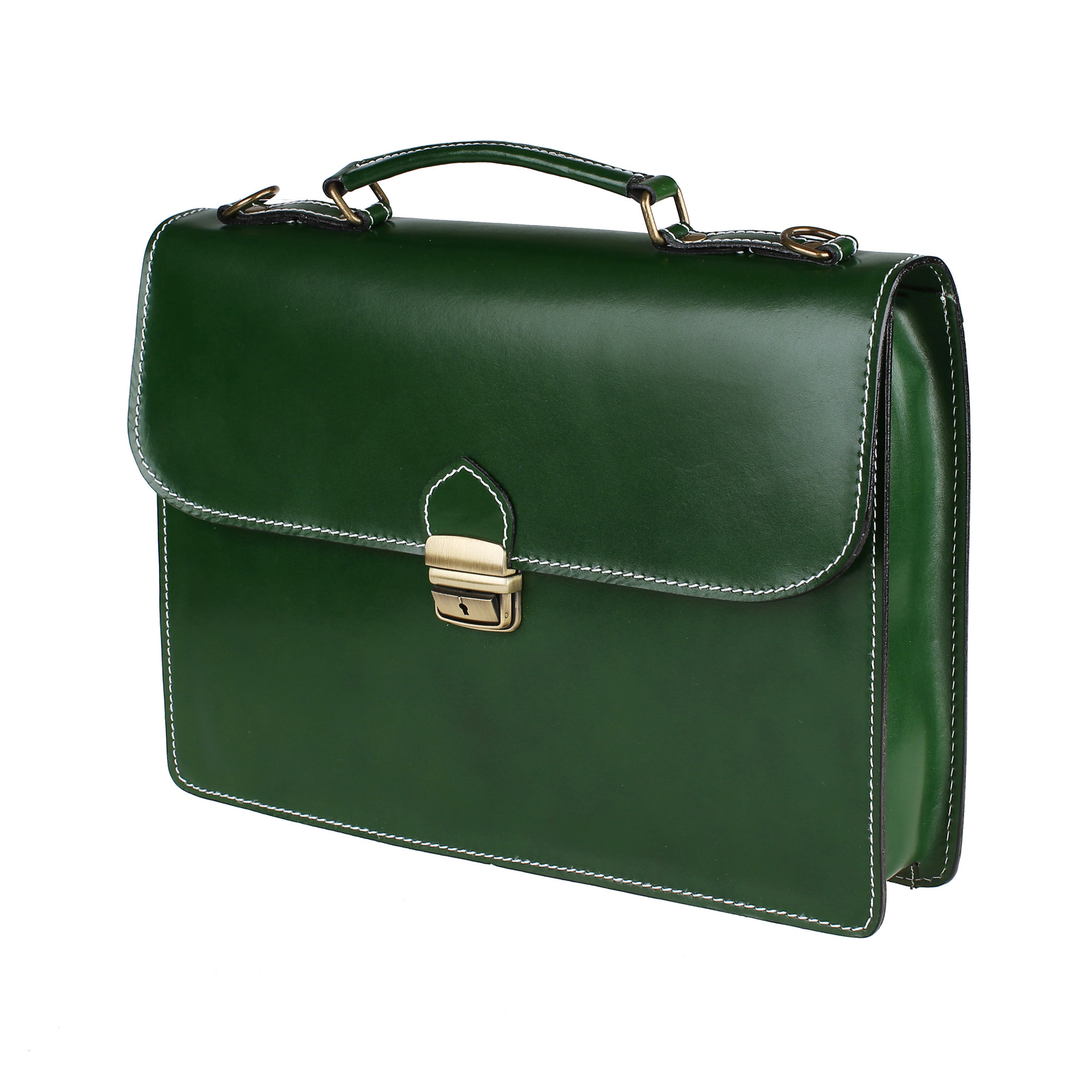 Borsa uomo cartella lavoro porta documenti con tracolla vera pelle made in italy